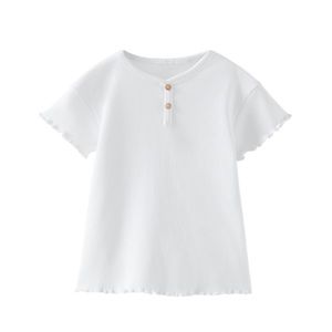 Zara ruffle ribbed white essential t shirt 12-18m